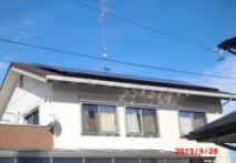 三重県津市　O様邸太陽光発電ｼｽﾃﾑ設置工事