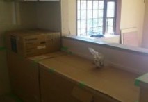 三重県　菰野町U様邸　ｼｽﾃﾑｷｯﾁﾝ・ｶｯﾌﾟﾎﾞｰﾄﾞ・飾り棚工事