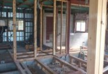 三重県菰野町Ｕ様邸　洗面脱衣室・２階和室・洋室解体