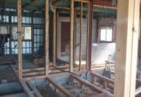 三重県菰野町Ｕ様邸　洗面脱衣室・２階和室・洋室解体