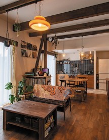 ファッションを愉しむノスタルジックな家