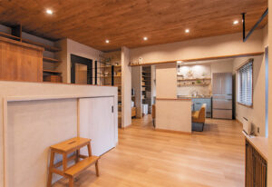 Y様邸 LDK スキップフロア リフォーム完成後 写真