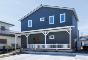 S様邸 外観 庭 建替 完成 写真